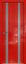 Interiérové dveře bezfalcové - 9STK - Barva: Pine Red Glossy, Sklo: Lacobel Silver Lacquer, Hrana Dveří: Black Edition ze čtyř stran