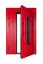 Bezpečnostní dveře venkovní Zariela Glass Red 1200 COTTAGE