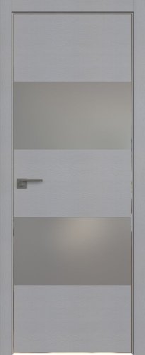 Interiérové dveře bezfalcové - 10STK - Barva: Pine Manhattan Grey, Sklo: Lacobel Silver Lacquer, Hrana Dveří: Black Edition ze čtyř stran