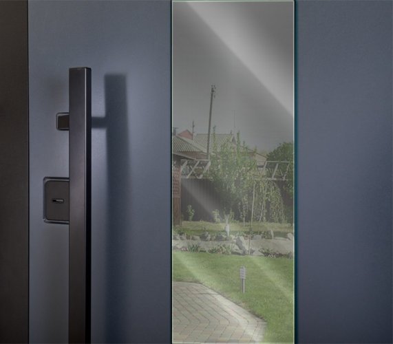 Bezpečnostní dveře venkovní  363 UFO Ufo ANTRACIT COTTAGE