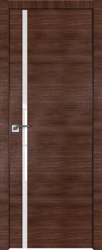 Interiérové dveře bezfalcové - 22Z - Barva: Malaga Cherry Crosscut, Sklo: Lacquer Classic, Hrana Dveří: BLACK EDITION