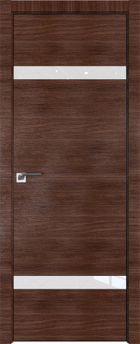 Interiérové dveře bezfalcové - 3Z - Barva: Malaga Cherry Crosscut, Sklo: Lacquer Classic, Hrana Dveří: BLACK EDITION