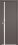 Interiérové dveře bezfalcové - 122SMA - Barva: Black Mat, Sklo: Lacobel Brown Lacquer, Hrana Dveří: Matná ze čtyř stran