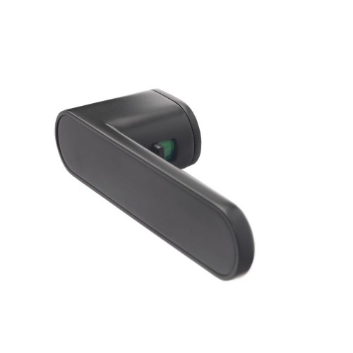 Dveřní klika T50B PRIVE černá s integrovaným zámkem