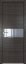 Interiérové dveře bezfalcové - 4Z - Barva: Gray Crosscut, Sklo: Zrcadlo, Hrana Dveří: BLACK EDITION