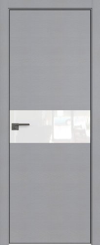 Interiérové dveře bezfalcové - 4STK - Barva: Pine Manhattan Grey, Sklo: Lacobel White Lacquer, Hrana Dveří: Black Edition ze čtyř stran