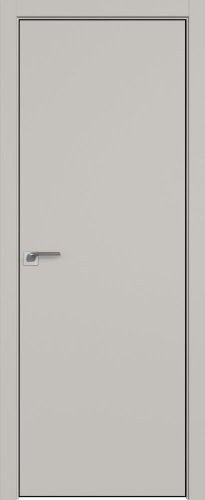 Interiérové dveře bezfalcové - 1SMA - Barva: Quartz Matt, Hrana Dveří: Black Edition ze čtyř stran