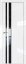 Interiérové dveře bezfalcové - 116LA - Barva: White Luxe, Sklo: Lacobel Silver Lacquer, Hrana Dveří: Matná ze čtyř stran