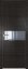 Interiérové dveře bezfalcové - 4Z - Barva: Malaga Cherry Crosscut, Sklo: Zrcadlo, Hrana Dveří: BLACK EDITION