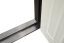 Bezpečnostní dveře venkovní Zariela Glass Black 1200/2300 COTTAGE  s dveřním zavíračem