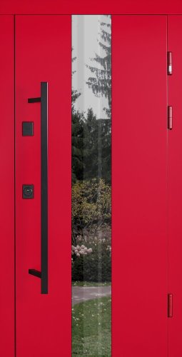 Bezpečnostní dveře venkovní Ufo Red COTTAGE