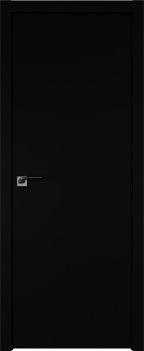 Interiérové dveře bezfalcové - 1SMA - Barva: Black Mat, Hrana Dveří: ABS v barvě dveří ze čtyř stran