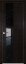 Interiérové dveře bezfalcové - 5Z - Barva: White Ash Crosscut, Sklo: Lacobel Silver Lacquer, Hrana Dveří: BLACK EDITION