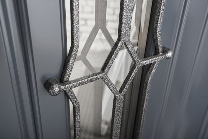 Bezpečnostní dveře venkovní 303. Zariela Glass