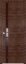 Interiérové dveře bezfalcové - 6Z - Barva: Capiccino Crosscut, Sklo: Lacobel Brown Lacquer, Hrana Dveří: BLACK EDITION