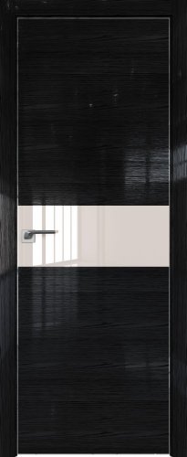 Interiérové dveře bezfalcové - 4STK - Barva: Pine Manhattan Grey, Sklo: Lacobel White Lacquer, Hrana Dveří: Black Edition ze čtyř stran