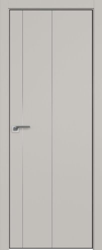 Interiérové dveře bezfalcové - 43SMA - Barva: Black Mat, Hrana Dveří: ABS v barvě dveří ze čtyř stran